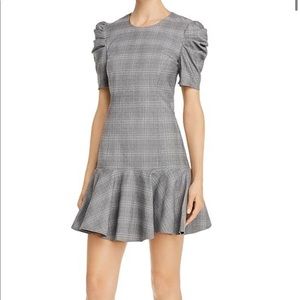 Amanda Uprichard mini plaid dress